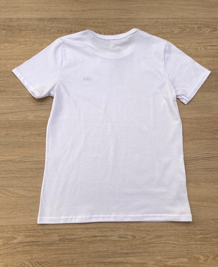 fernandaramoskids com br Camiseta Infantil Masculina Tradicional Branca 2