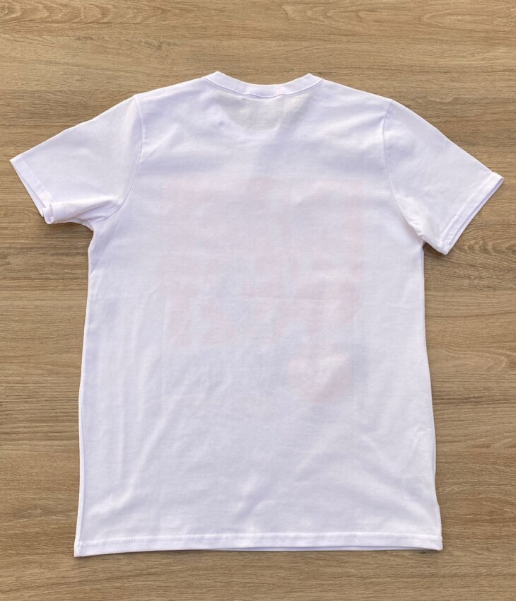 fernandaramoskids com br Camiseta Infantil Masculina Tradicional Branca com Estampa 2