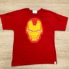 Camiseta Infantil Masculina Tradicional com Estampa Vermelha Fernanda Ramos Kids