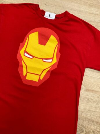 fernandaramoskids com br Camiseta Infantil Masculina Tradicional com Estampa Vermelha 1