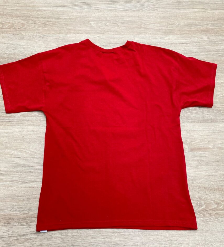 fernandaramoskids com br Camiseta Infantil Masculina Tradicional com Estampa Vermelha 2