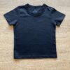 Camiseta Infantil Masculina Tradicional Cor Preta Fernanda Ramos Kids