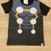 Camiseta Infantil Masculina Tradicional Preta com Estampa Fernanda Ramos Kids