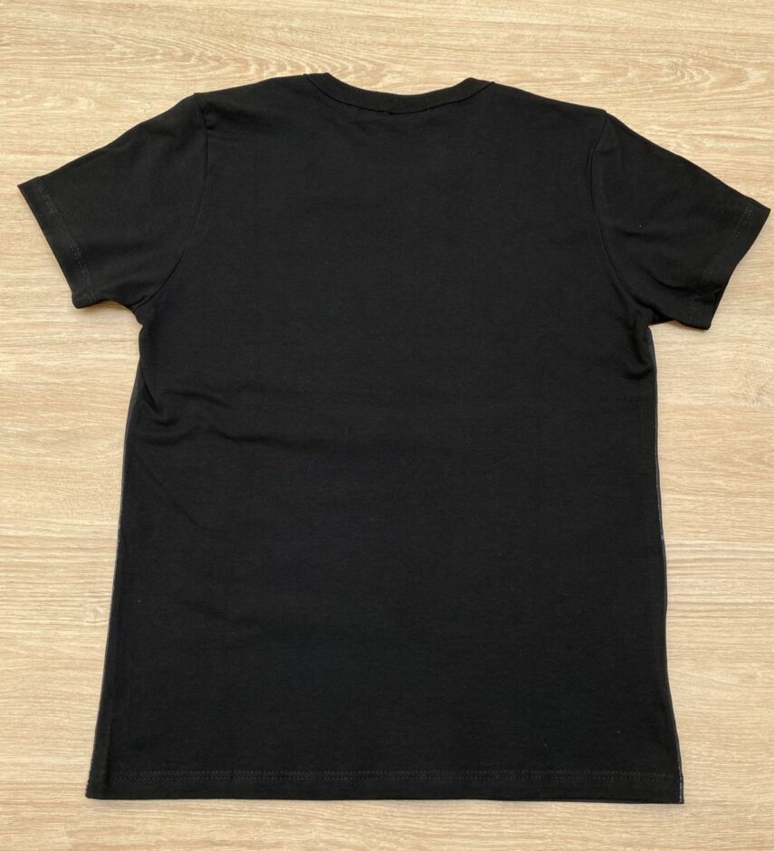 fernandaramoskids com br Camiseta Infantil Masculina Tradicional Preta com Estampa 2