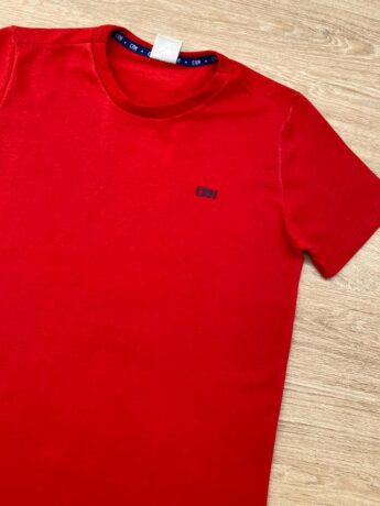 fernandaramoskids com br Camiseta Infantil Masculina Tradicional Vermelha 1