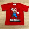 Camiseta Infantil Masculina Vermelha Básica com Estampa Fernanda Ramos Kids
