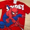 fernandaramoskids com br Camiseta Infantil Masculina Vermelha com Estampa Spidey 1