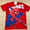 Camiseta Infantil Masculina Vermelha com Estampa Spidey Fernanda Ramos Kids