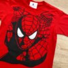 fernandaramoskids com br Camiseta Infantil Masculina Vermelha Estampada Preto e Branco 1