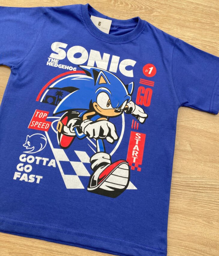 fernandaramoskids com br Camiseta Manga Curta Infantil Masculina com Estampa Azul 1