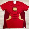 Camiseta Manga Curta Infantil Masculina com Estampa Vermelha Fernanda Ramos Kids