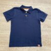 Camiseta Polo Infantil Masculina Azul Marinho Fernanda Ramos Kids