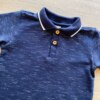 fernandaramoskids com br Camiseta Polo Infantil Masculina Azul Marinho Mesclada 1