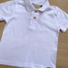 fernandaramoskids com br Camiseta Polo Infantil Masculina Branca 1