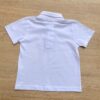 fernandaramoskids com br Camiseta Polo Infantil Masculina Branca 2
