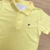 fernandaramoskids com br Camiseta Polo Infantil Masculina Cor Amarela 1