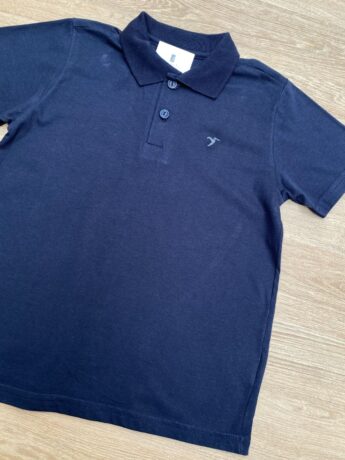 fernandaramoskids com br Camiseta Polo Infantil Masculina Cor Azul Escuro 1