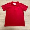 Camiseta Polo Infantil Masculina Cor Vermelha Fernanda Ramos Kids