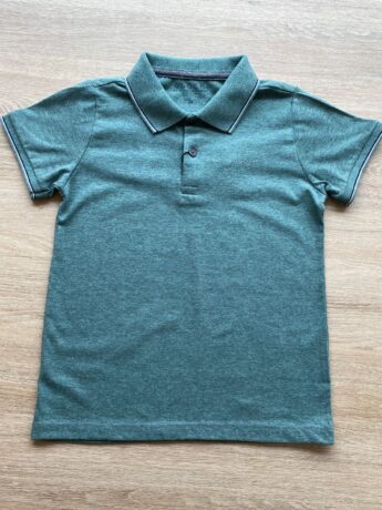 Camiseta Polo Infantil Masculina Ogochi Casual Slim Verde Fernanda Ramos Kids