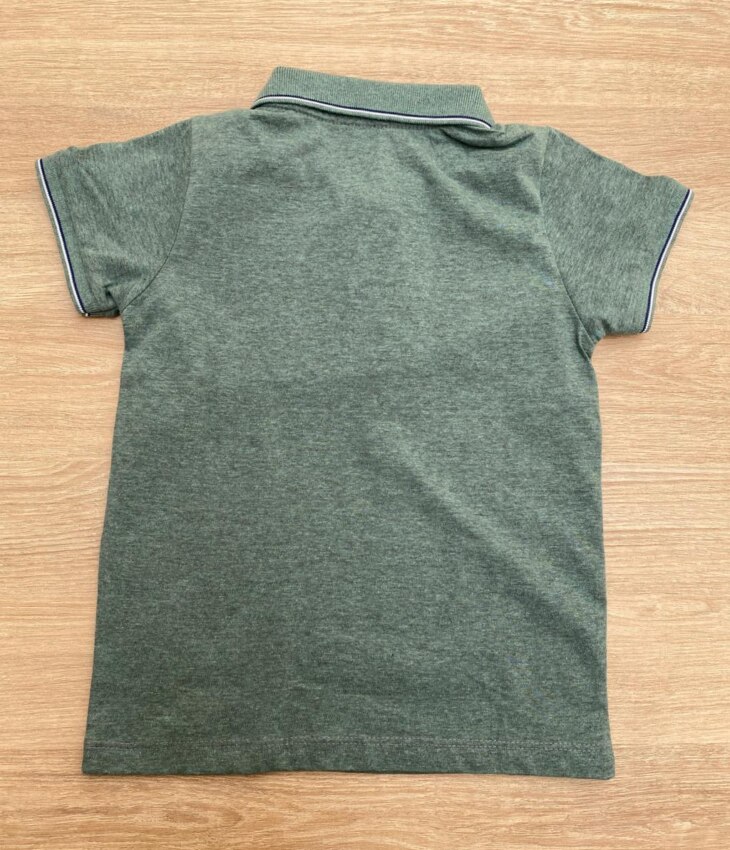 fernandaramoskids com br Camiseta Polo Infantil Masculina Ogochi Casual Slim Verde 5917 2