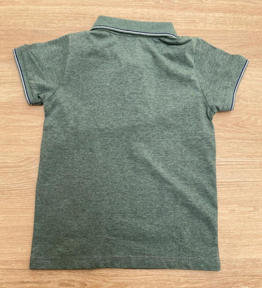 fernandaramoskids com br Camiseta Polo Infantil Masculina Ogochi Casual Slim Verde 5917 2
