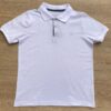 Camiseta Polo Infantil Masculina Ogochi Essencial Slim Branca Fernanda Ramos Kids