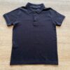 Camiseta Polo Infantil Masculina Ogochi Essencial Slim Preta Fernanda Ramos Kids