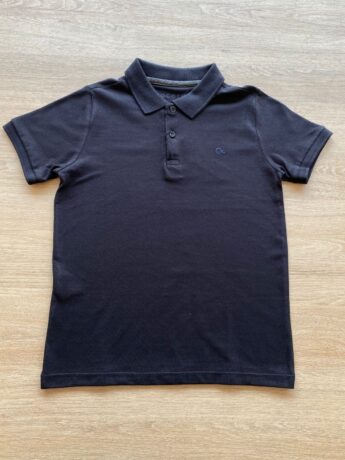 Camiseta Polo Infantil Masculina Ogochi Essencial Slim Preta Fernanda Ramos Kids