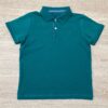Camiseta Polo Infantil Masculina Ogochi Essencial Slim Verde Fernanda Ramos Kids