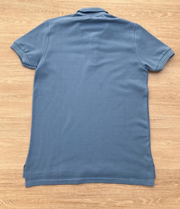 fernandaramoskids com br Camiseta Polo Infantil Masculina Tradicional Azul 2
