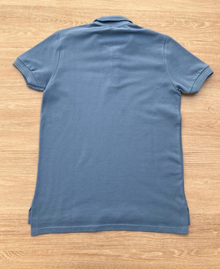 fernandaramoskids com br Camiseta Polo Infantil Masculina Tradicional Azul 2