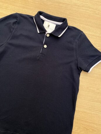 fernandaramoskids com br Camiseta Polo Infantil Masculina Tradicional Azul Marinho 1