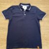 Camiseta Polo Infantil Masculina Tradicional Azul Marinho Fernanda Ramos Kids