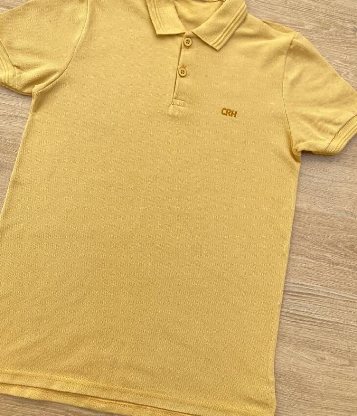 fernandaramoskids com br Camiseta Polo Infantil Masculina Tradicional Caramelo 1