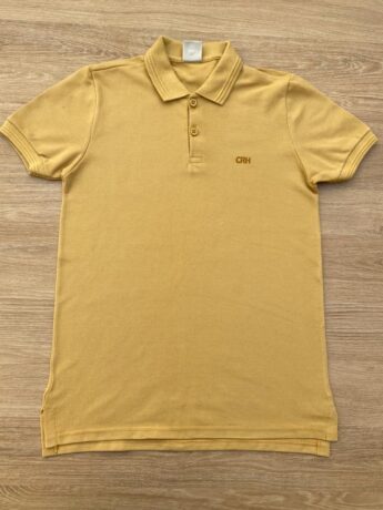 Camiseta Polo Infantil Masculina Tradicional Caramelo Fernanda Ramos Kids