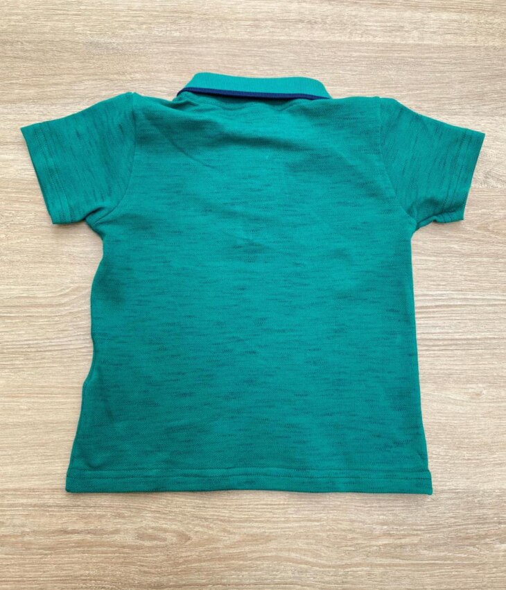 fernandaramoskids com br Camiseta Polo Infantil Masculina Verde Mesclada 2