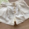 fernandaramoskids com br Conjunto Infantil Feminino Cropped Love Verde e Short Off White2
