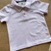 fernandaramoskids com br Conjunto Infantil Masculino Camiseta Polo Branca e Bermuda Jeans 3