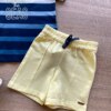 fernandaramoskids com br Conjunto Infantil Masculino Camiseta Sail the Seas e Bermuda Amarela 2