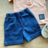 fernandaramoskids com br Conjunto Infantil Masculino Camiseta Salmão e Bermuda Jeans 2