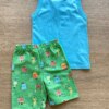 fernandaramoskids com br Conjunto Infantil Masculino Regata Tomate Radical e Bermuda Verde 3