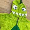 fernandaramoskids com br Macacão Pijama Infantil Masculino Kigurumi Dinossauro Verde 1