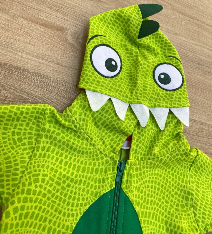 fernandaramoskids com br Macacão Pijama Infantil Masculino Kigurumi Dinossauro Verde 1