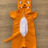 Macacão Pijama Infantil Masculino Kigurumi Tigre Laranja Fernanda Ramos Kids