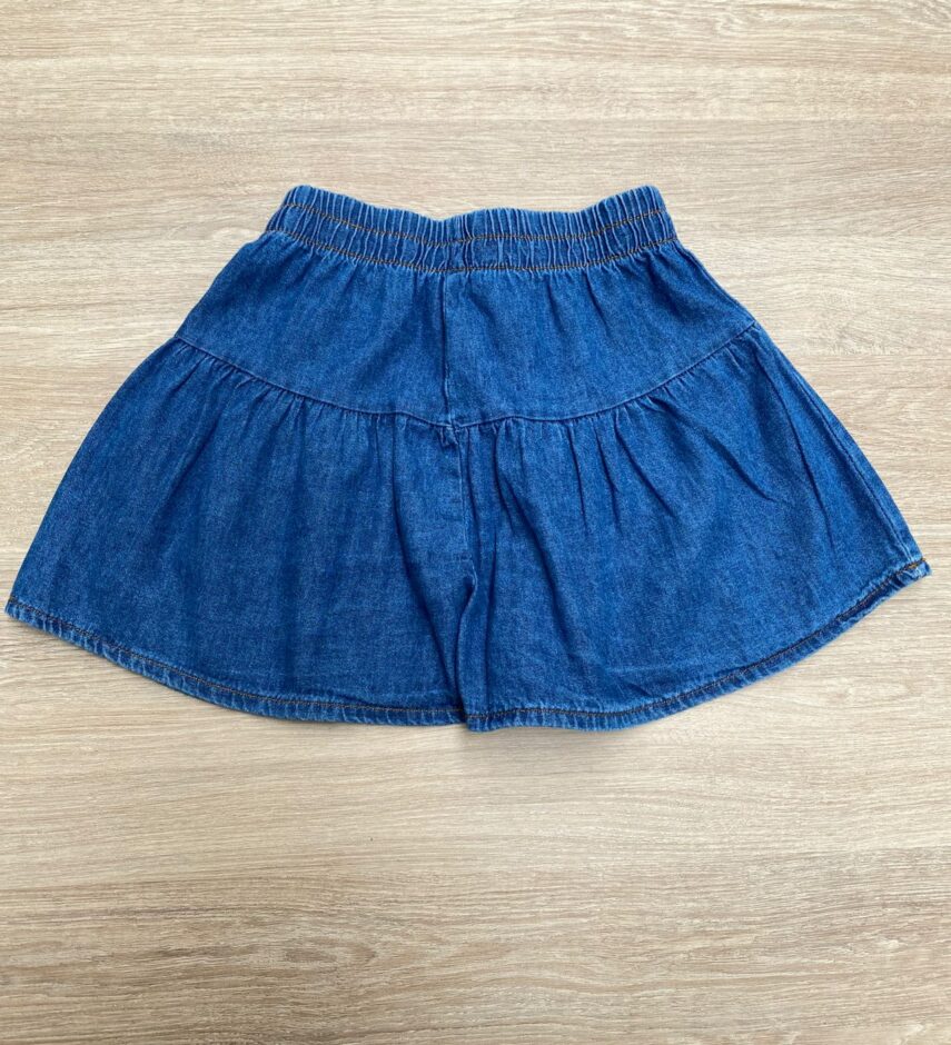 fernandaramoskids com br Short Infantil Feminino Jeans Médio 2