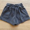 fernandaramoskids com br Short Infantil Feminino Juvenil com Bolsos Cinza 2