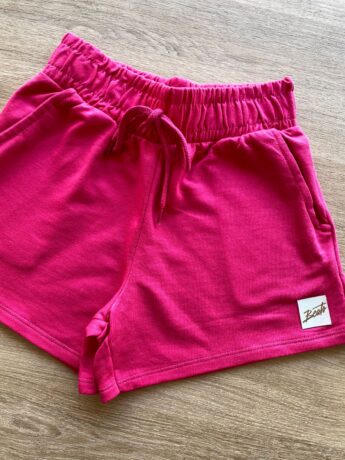 fernandaramoskids com br Short Infantil Feminino Juvenil com Bolsos Pink 1