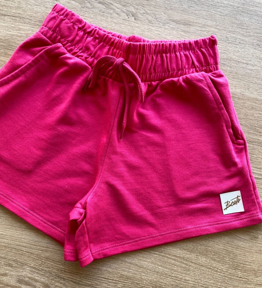 fernandaramoskids com br Short Infantil Feminino Juvenil com Bolsos Pink 1