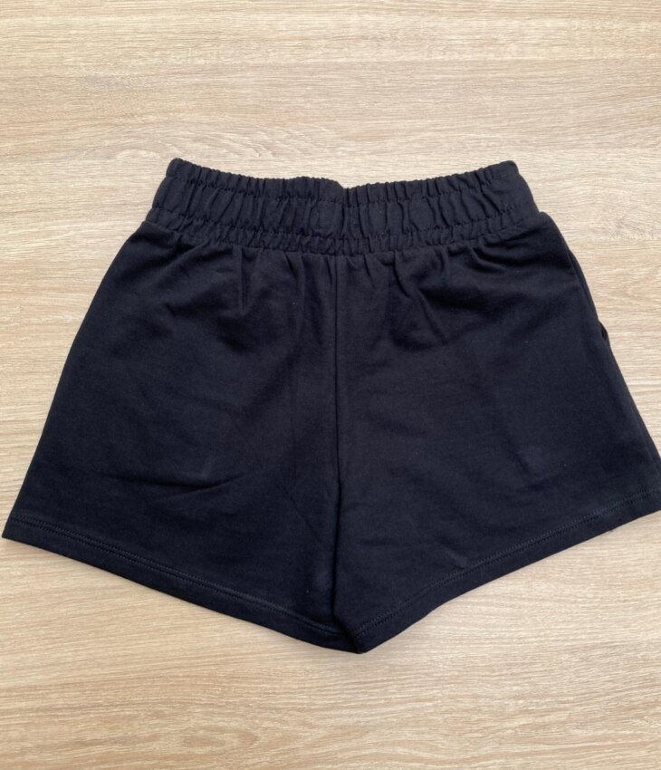 fernandaramoskids com br Short Infantil Feminino Juvenil com Bolsos Preto 2