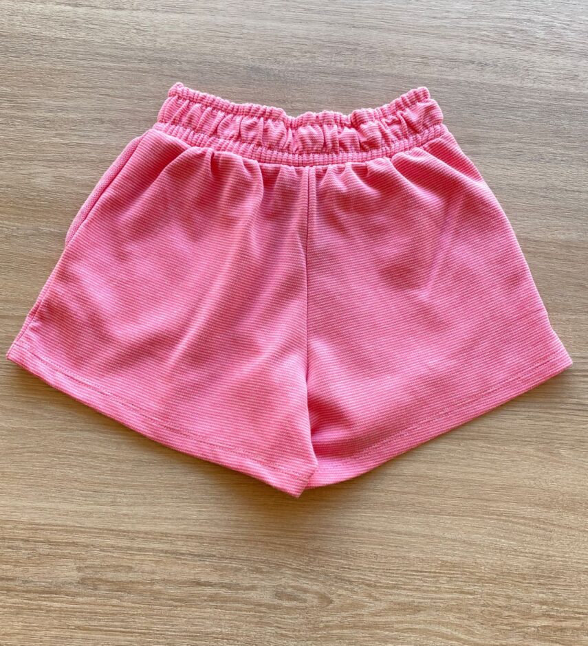 fernandaramoskids com br Short Infantil Feminino Juvenil com Bolsos Rosa 2